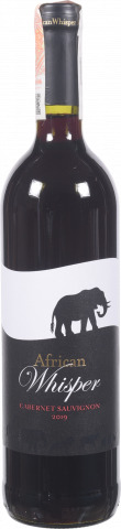 Вино African Whisper Каберне Совіньйон 0,75 л сух. червон. (ЮАР)