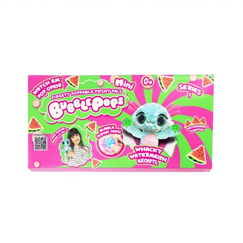 Іграшка мяка Bubble Pops міні Кавуневий аксолотль 2402005/9