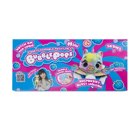 Іграшка мяка Bubble Pops міні Малиновий Єдиноріг 2402005/1