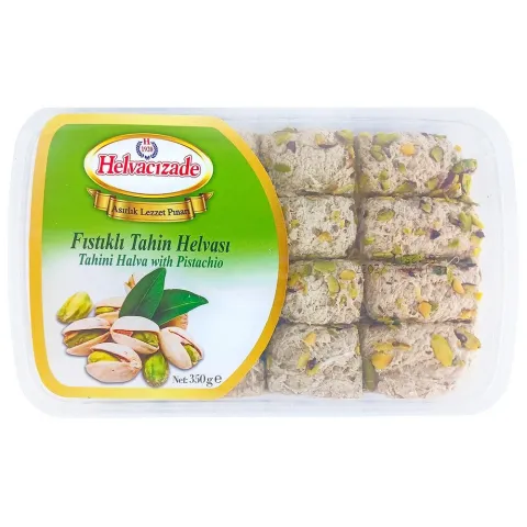 Халва HACIZADE 350г з фісташками И817 (Туреччина)