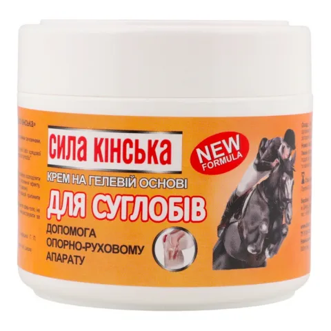 Крем ЛекоПро Сила кінська 300 мл гелева снова д/суглобів