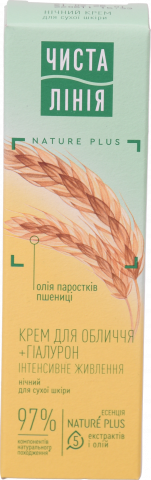 Крем д/обличчя ЧЛ 40 мл нічн. жив. д/сух. шкіри Паростки пшениці