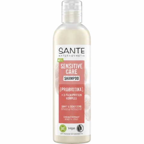 Шампунь д/волосся Sante Sensitive Care 250 мл д/захисту чутливої шкіри голови з пробіотиками