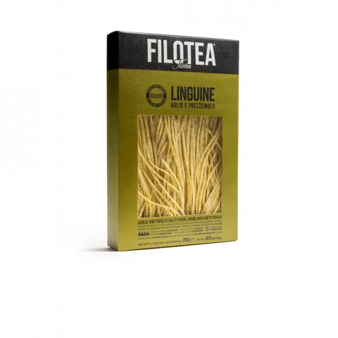 Макарони FILOTEA 250г Лінгвіні з часн. і петр. (Італія)