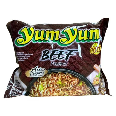 Локшина Yum Yum з яловичиною 60 г И017