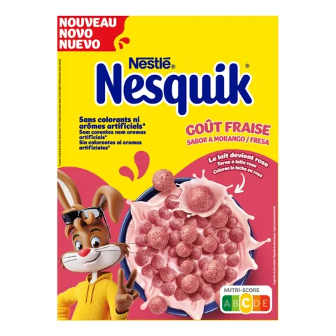 Сухий сніданок Нестле Nesquik 310г з вітамінами та залізом
