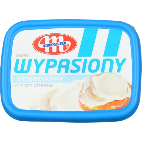 Сир вершковий Mlekovita 125г Випасьоне натур. (Польща)