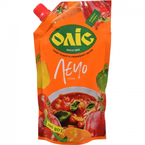 Лечо Оліс 220 г д/пак