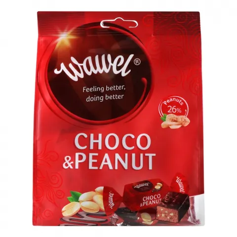 Цукерки Wawel 195 г з арахісом в шоколаді И338 (Польща)