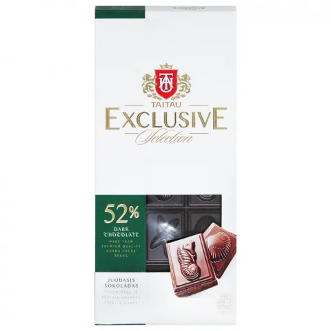 Шок TAI TAU EXCLUSIVE  100 г. темний 52 И197 (Литва)