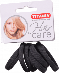 Зажим д/волосся Titania мал. 6 шт. сірий 7870