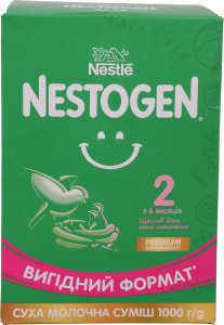 ЗГМ Nestogen 2 1 кг з лактобактеріями