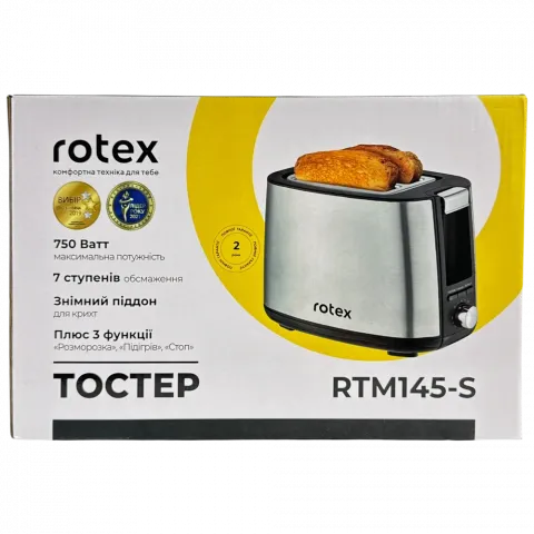 Тостер Rotex RTM145-S