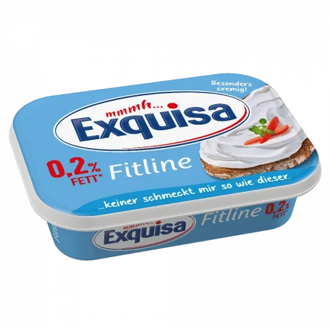 Сир м`який Exquisa 200г 0,2 жиру (Німеччина)