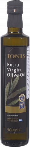 Олія оливкова IONIS 0,5 л скл. Extra Virgin (Греція)