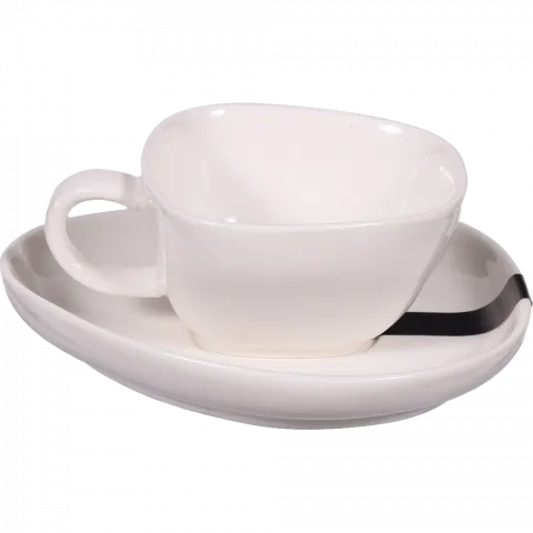 Чашка Krauff 100 мл з блюдцем Tokyo 21-252-132