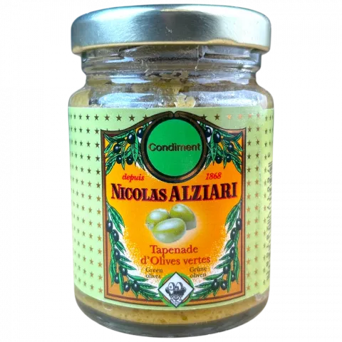 Паста Alziari із зелених оливок 80г (Франція)