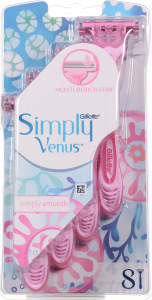 Станок однораз. д/гоління Gillette Venus Simply 3 8 шт.