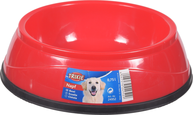 Миска д/собак Trixie 0,75 л 16 см пластик