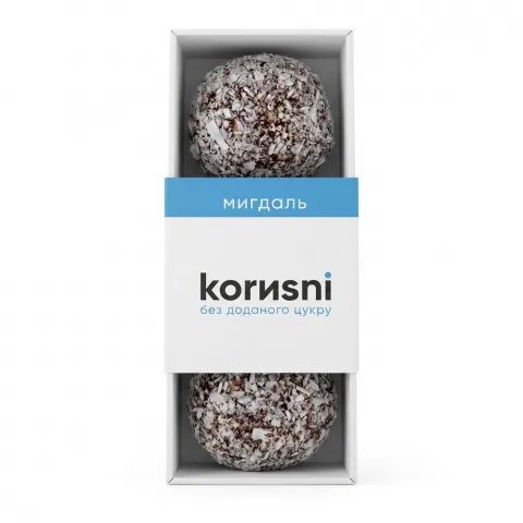 Цукерки Korusni 55 г Мигдаль