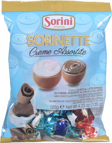 Цукерки Sorini 120 г Sorinette Creams (Італія)