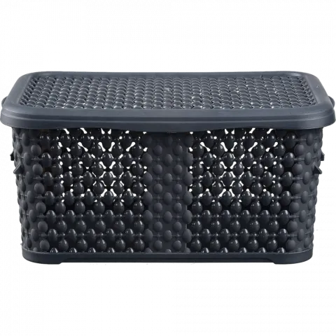 Контейнер для зберігання BURSEV перлина, 1,25 л, пластик, арт. 2131 10 антрацит И471