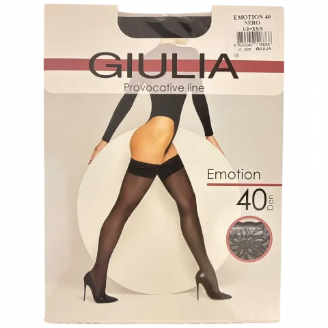 Панчохи жін. Giulia Emotion 40 Nero 1/2