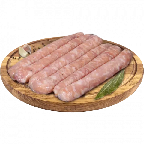 Ковбаски з м`яса курки ваг.