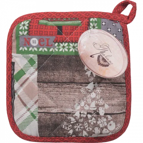 Прихватка Прованс 20х20 см Merry Christmas