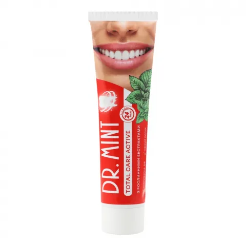 Зуб. паста Dr. Mint 130 г Комплексний догляд актив