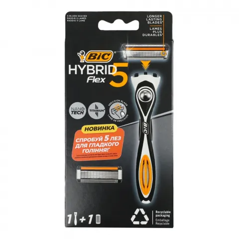 Станок д/гоління BIC Flex 5 Hybrid 1 шт.