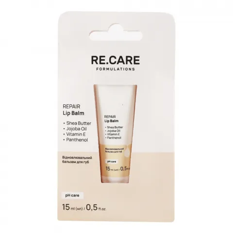 Бальзам д/губ Re Care 15мл віднов. Repair Lip Balm