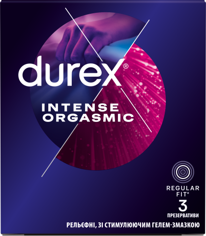 Презервативи Durex 3 Intense Orgasmic