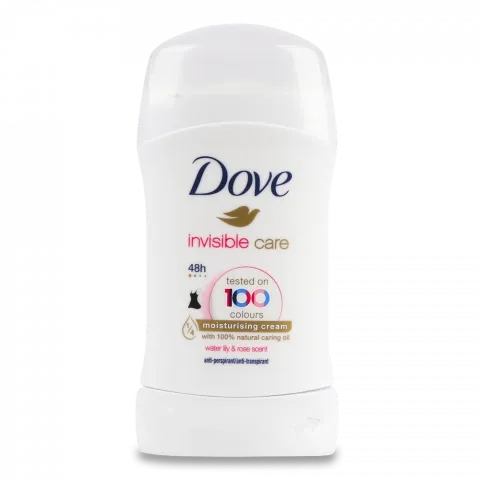 Дезодор Dove 40 мл стік Invisible care