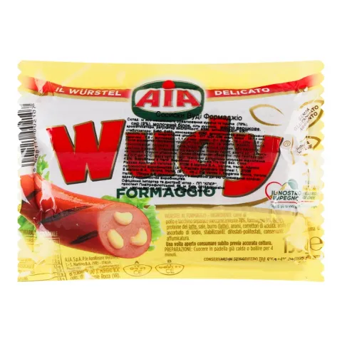 Сосиски AIA Wudy Cheese 150 г