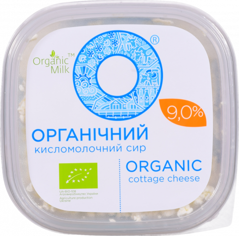 Сир кисломолоч. Organic Milk органіч. 9 300 г
