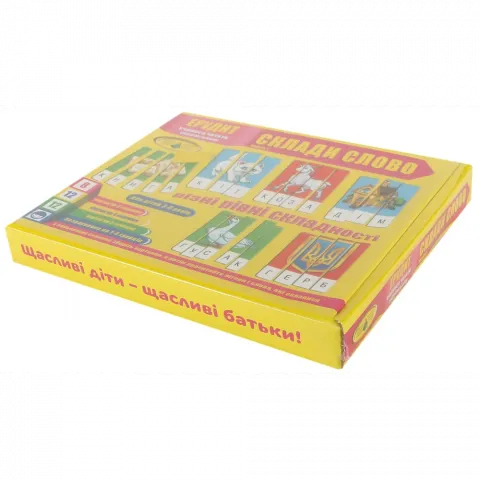 Настільна гра Ерудит Склади слово вип.1 укр.