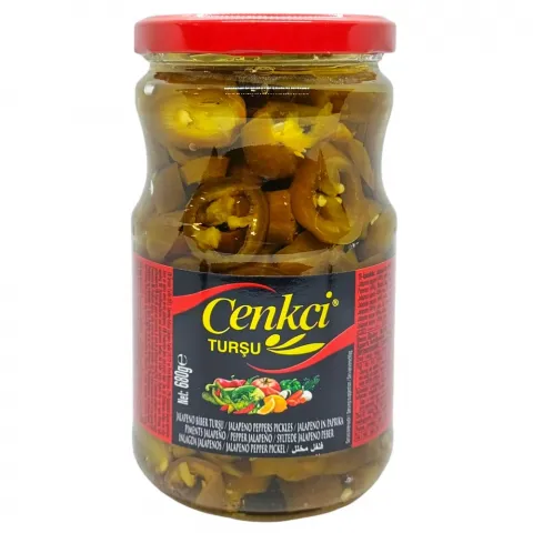 Перець Cenkci 680 г маринований халапеньо И340 (Туреччина)