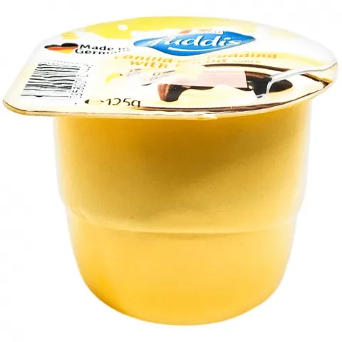 Пудинг Puddis 125 г ваніль з шоколадним соусом (Німеччина)