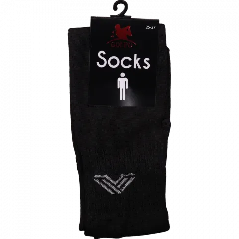 Гетри футбольні ЧНП р.25-27 чорні