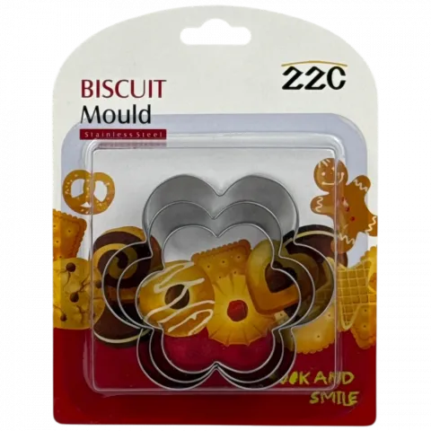 Форми для печива мет. 6,56,5+5,55,5+4,74,7см арт. 920-34308 И529