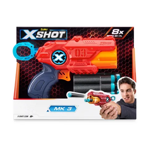 Швидкострільний бластер X-Shot red excel Mk 3 36118R