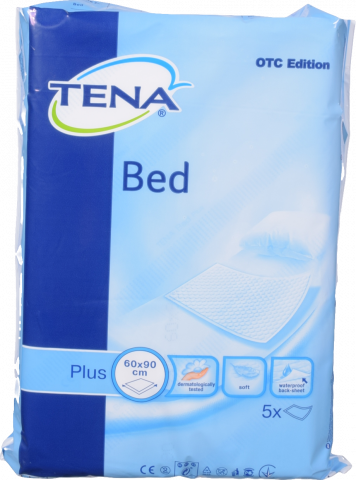 Пелюшки Tena 5 шт. Bed Plus 60х90 см