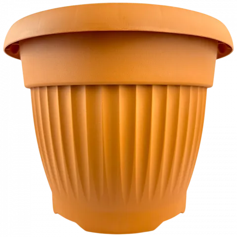 Горщик д/квітів PP Terra 30 см теракотовий DCE30R624 И470 (Польща)