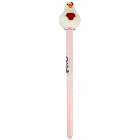 Ручка гелева ZiBi Пиши-стирай Duck 0,5мм синя
