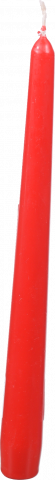 Свіча Bolsius конічна 245/24 1 шт. червоний, 8 год., арт. 103600359741