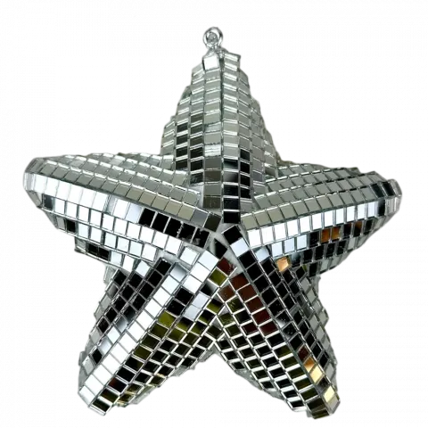 Прикраса ялинкова диско Зірка 116см арт.CF-1196 9245 И422