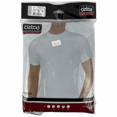 Футболка чол. Oztas Cotton арт. А-1052 XL антрацит И897 (Туреччина)