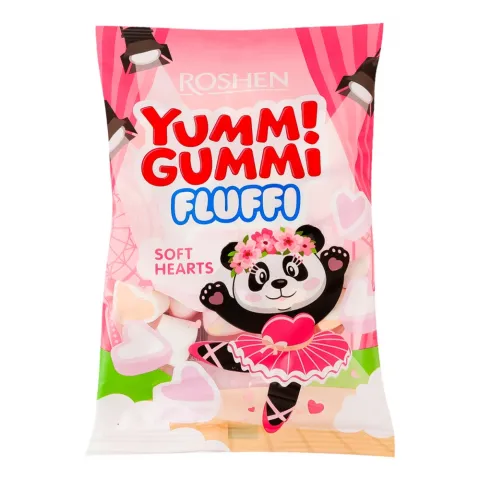 Маршмеллоу Yummi Gummi 65 г Fluffi Soft Hearts