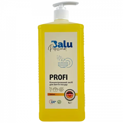 Засіб д/посуду BALU PROFI 1000 мл Лимон професійний